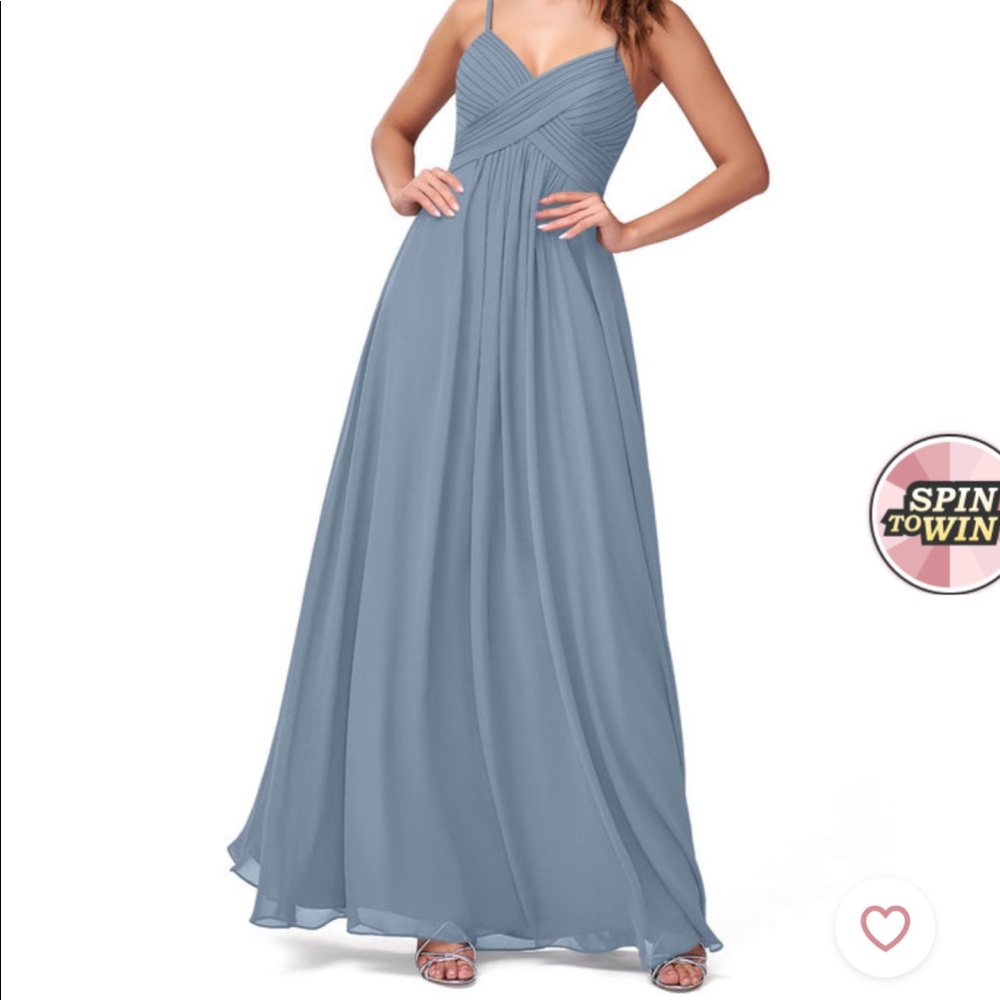 Dusty Blue Shannon Dress